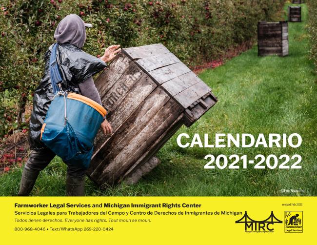 2021 - 2022 Farmworker Calendar